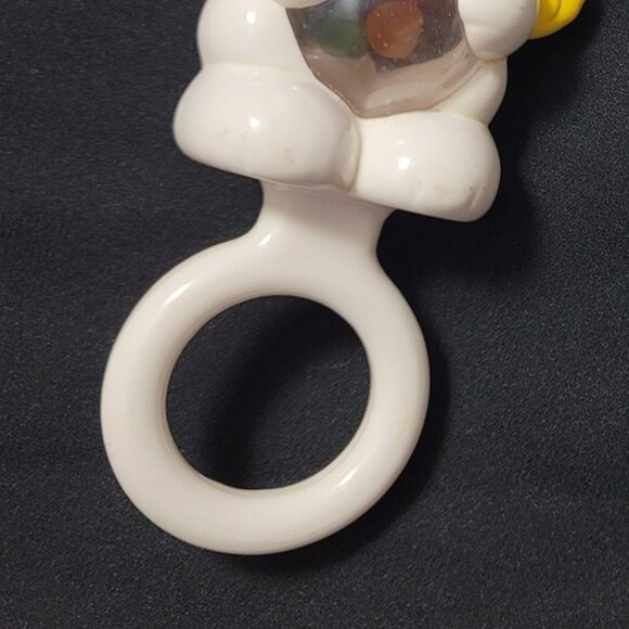 Angel‎ Bunny Baby Rattle Toy, Vintage, 7" - Picture 3 of 9